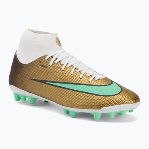 Férfi focicipők Nike Mercurial Superfly 11 Academy "Kylian Mbappé" metallic gold/green glow (Mercurial Superfly 11 Academy "Kylian Mbappé" AG IR0785-701) kép
