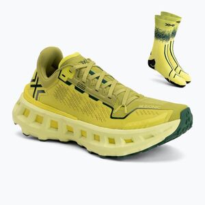 Buty do biegania + skarpety X-Bionic Terraskin X03 Electric Energy/Dark Green (Terraskin X03 TSTF02S26U) kép