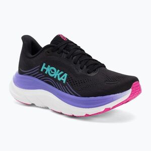 Női futócipők Hoka Clifton 11 black/neon nebula (Clifton 11 1176573-BNNN) kép