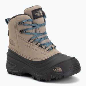 Gyerek hótaposó The North Face Chilkat V Lace Wp timeless taupe/pale teal (Chilkat V Lace WP NF0A7W5YU4L1) kép
