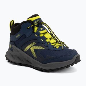 Gyermek túracipők KEEN Zionic Mid Wp naval academy/evening primrose (Zionic Mid Wp 1032675) kép