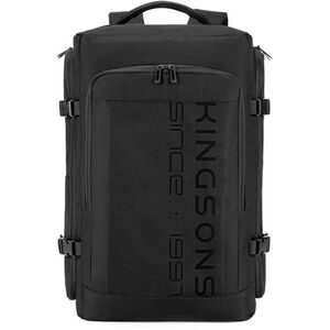 Kingsons Laptop Backpack Dark Grey 15.6'' kép