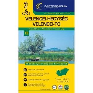 Cartographia Velencei-hegység, Velencei-tó turistatérkép kép