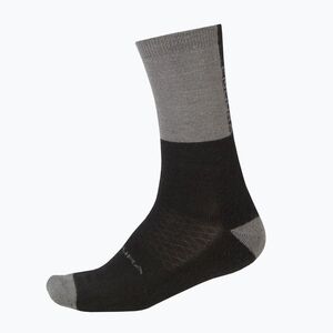 Kerékpáros zokni Endura Baa Baa Merino Winter black (Baa Baa Merino Winter E1227BK) kép
