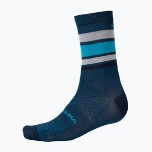 Kerékpáros zokni Endura BaaBaa Merino Stripe blueberry (BaaBaa Merino Stripe E1234BB) kép