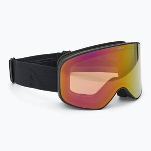 Síszemüveg Alpina Slope Q-Lite black matt/ red (Slope Q-Lite A7293832) kép