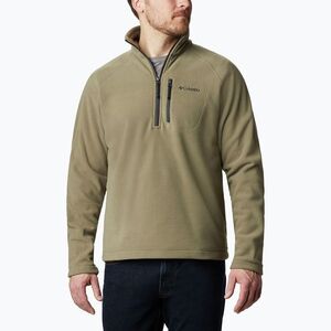 Férfi Columbia Fast Trek III kőzöld / cápa melegítőfelső (Fast Trek III Half Zip 1553511398) kép