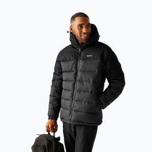 Férfi bélelt dzseki REGATTA Aldthron ash/black (Aldthron RMN306-61G) kép