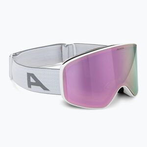 Gyerek síszemüveg Alpina Fernie Q-Lite white matt/rose (Fernie Q-Lite A7300815) kép