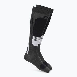 Sí zokni Mico Light Weight Superthermo Natural Merino Ski anthracite melange (Light Weight Superthermo Natural Merino Ski CA00112) kép