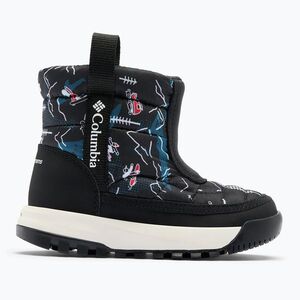 Gyerek hótaposó Columbia Youth Snowtrot Mid Black/Black Mountopia (Youth Snowtrot Mid 2078912013) kép