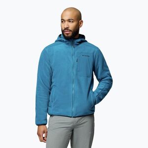 Férfi polár pulóver Columbia Pacific Arch 200 Hooded FZ Fleece Phoenix Blue (Pacific Arch 200 Hooded FZ Fleece 2172983442) kép