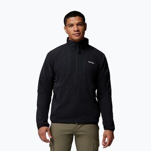 Férfi polár pulóver Columbia Sequoia Grove II Full Zip Fleece black (Sequoia Grove II Full Zip Fleece 2174091010) kép