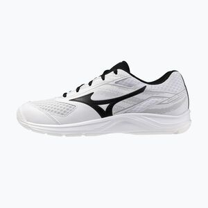 Férfi teniszcipő Mizuno Break Shot 5 CS white/black/harbor mist (Break Shot 5 CS 61GR254309) kép