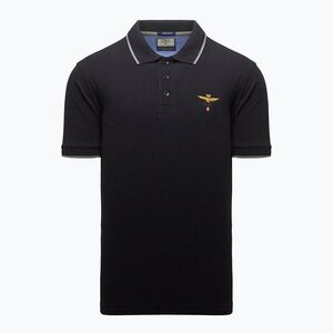 Férfi póló Aeronautica Militare 262PO1308UP00082 Polo jet black (262PO1308UP00082 Polo) kép