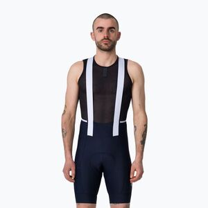Férfi kerékpáros rövidnadrág Rapha Brevet Element Cargo Bib Shorts dark navy/white (Brevet Element Cargo Bib Shorts BEB01XXDNWMED) kép