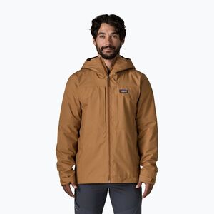 Férfi esőkabát Patagonia Insulated Boulder Fork Rain deer brown (Insulated Boulder Fork Rain 85220) kép