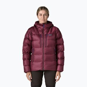 Női pehelykabát Patagonia Durable Down Hoody berry fig (Fitz Roy Down Hoody 85506) kép