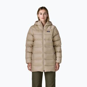Női pehelykabát Patagonia Fitz Roy Down Parka pumice (Fitz Roy Down Parka 21020) kép