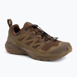 Férfi túracipők Salomon X-Adventure GTX dark earth/coyote/earth (X-Adventure GTX L45457700) kép