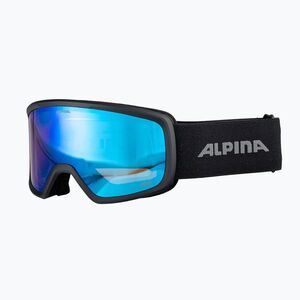 Síszemüveg Alpina Narkoja 2 Q-Lite black matt/blue s2 (Narkoja 2 Q-Lite S2 A7324832) kép