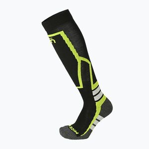 Gyerek sízokni Mico Medium Weight Warm Control Ski nero giallo fluo (Medium Weight Warm Control Ski CA02600) kép