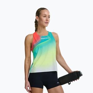 Női futó póló Saucony Endorphin Singlet elite 26 (Endorphin Singlet SAW800493-EL26) kép