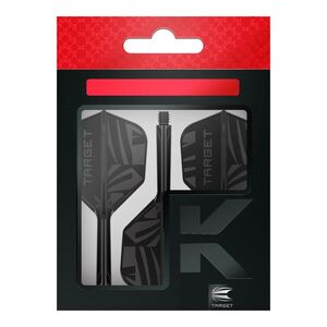 Darts toll és szár egyben TARGET K-Flex fekete No6 toll és közepes szár kép