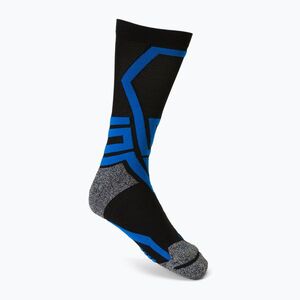 Mico közepes súlyú X-Performance X-C sízokni fekete/kék CA00146 (Medium Weight X-Performance X-C Ski CA00146) kép