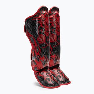 Top King Dragon sípcsont és lábfejvédő fekete (Shin Guards Dragon TKSGDG-BK) kép