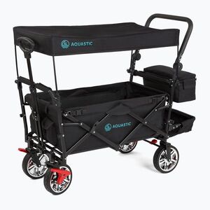 AQUASTIC Luxor fekete szállítókocsi (Luxor AQS-B5B002-BK) kép
