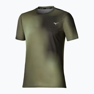 Férfi futó póló Mizuno Core Graphic Short Sleeve forest night (Core Graphic J2GAD51036) kép