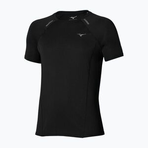 Férfi futó póló Mizuno Active Dryaeroflow black (Active DryAeroFlow J2GAD50609) kép