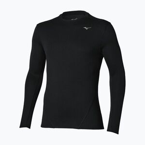 Férfi futó hosszú ujjú póló Mizuno Tech Thermal Charge Breath Thermo Long Sleeve Tee black (Tech Thermal Charge Breath Thermo J2GAD50309) kép