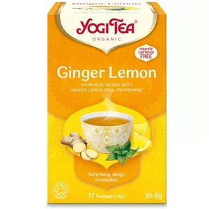 Citromos gyömbér bio tea - Yogi tea kép
