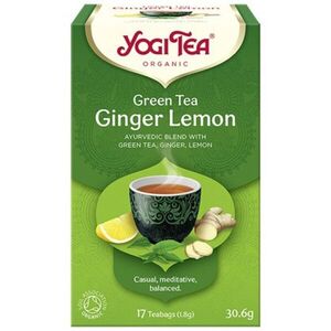 Zöld bio tea gyömbérrel és citrommal - Yogi Tea kép