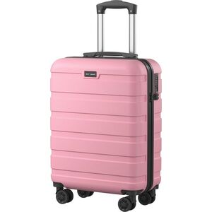 AlzaGuard Traveler Suitcase, S-es méret, rózsaszín kép