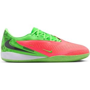 Férfi teremfoci cipők NIKE Phantom 6 Low Academy Erling Haaland M IC hot punch black green strike kép