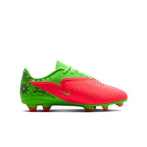 Fiú focicipők kültéri NIKE Phantom 6 Low Club Erling Haaland Jr FG MG hot punch black green strike kép