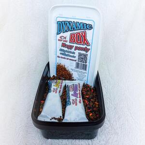 Top Mix Pellet box, nagyponty, 400g+100ml booster kép