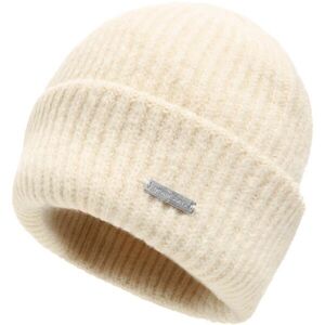 DIDRIKSONS MALIN BEANIE Téli sapka, fehér, méret kép