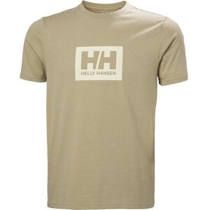 Helly Hansen HH BOX T 2.0 Férfi pamut póló, bézs, méret kép