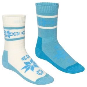 KARI TRAA RUSA SOCK 2PK Női zokni, türkiz, méret 36-38 kép