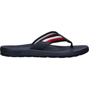 Tommy Hilfiger MOLDED HILFIGER RWB BEACHSANDAL Férfi papucs, sötétkék, méret kép