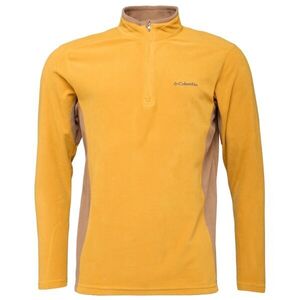 Columbia KLAMATH RANGE II HALF ZIP Férfi outdoor pulóver, sárga, méret kép