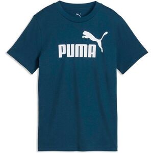 Puma ESSENTIALS N0. 1 LOGO TEE B Fiú póló, sötétkék, méret kép