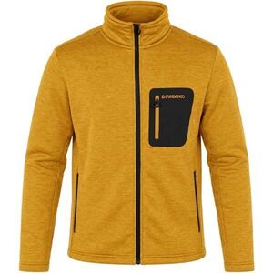FUNDANGO REVOLUTION POWERSTRETCH JACKET Férfi polár pulóver, sárga, méret kép