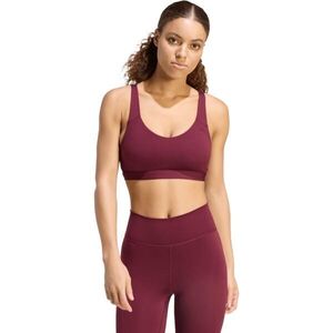 adidas ALL ME ESSENTIALS MS Női sportmelltartó, bordó, méret kép