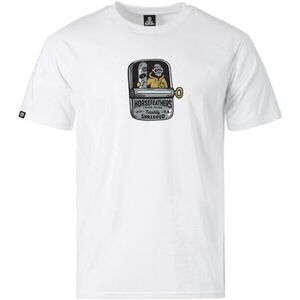 Horsefeathers CANNED T-SHIRT Férfi póló, fehér, méret kép