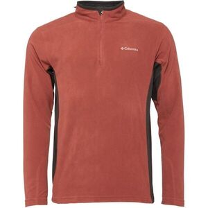 Columbia KLAMATH RANGE II HALF ZIP Férfi outdoor pulóver, piros, méret kép